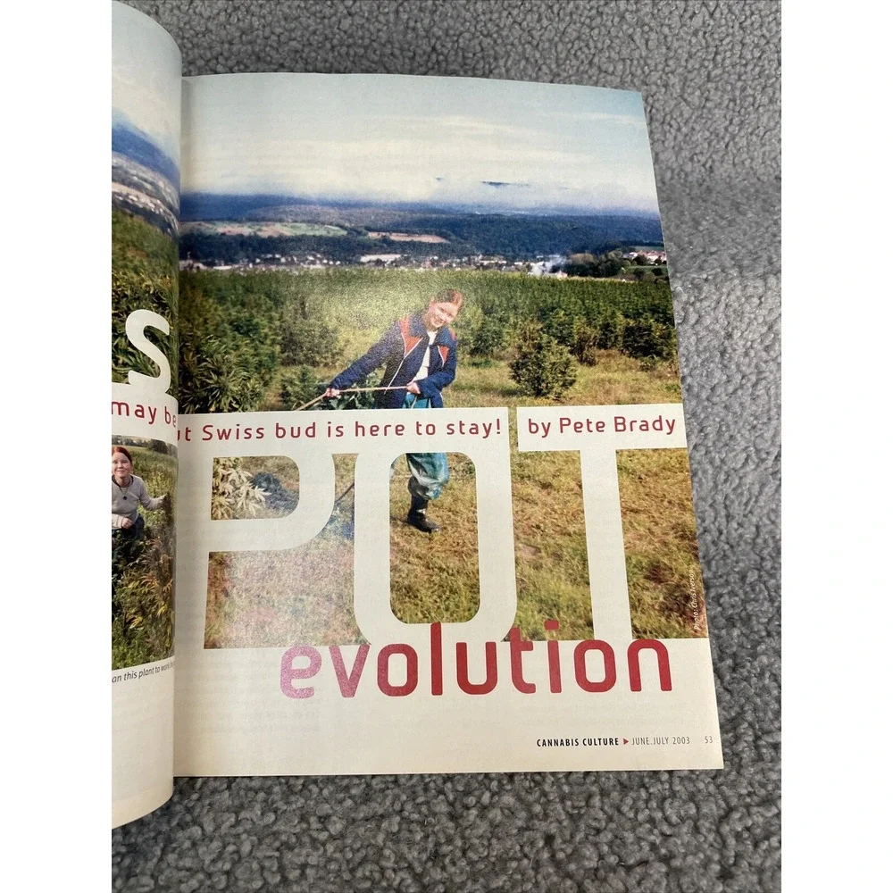 CANNABIS CULTURE MAGAZINE‎ JUNE / JULY 2003